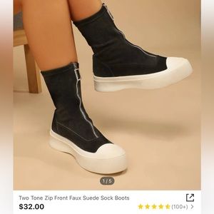 Stylish Sock Boots